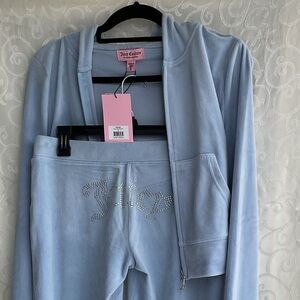 Juicy Couture FROSTED Velour Set NWT
